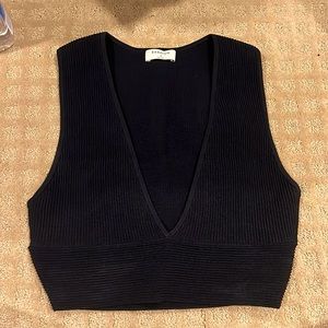 Black going out top from Aritzia